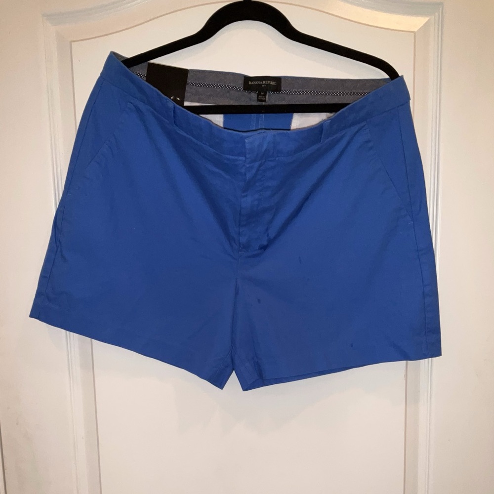 NWT—BANANA REPUBLIC Shorts, Sz. 14, Royal Blue, So CUTE & Never Worn!